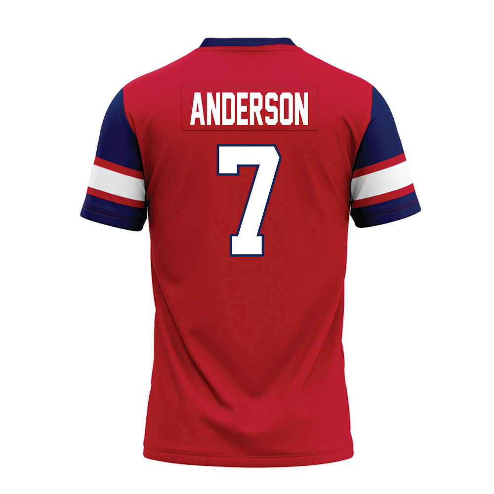 Arizona - NCAA Football : Sawyer Anderson - Red Premium Football Jersey-1