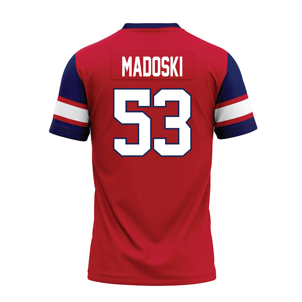Arizona - NCAA Football : Christian Madoski - Red Premium Football Jersey