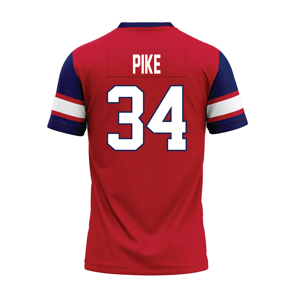Arizona - NCAA Football : James Pike - Red Premium Football Jersey-1