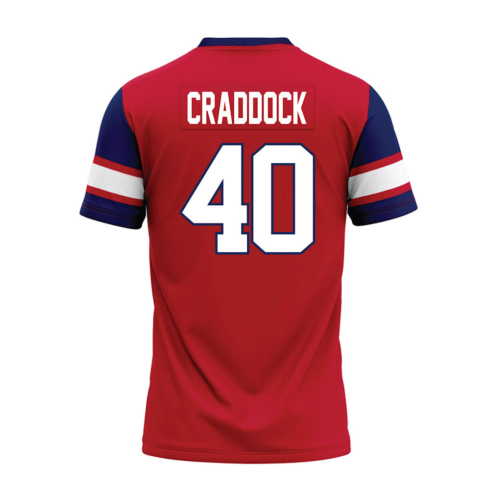 Arizona - NCAA Football : Brandon Craddock - Red Premium Football Jersey-1
