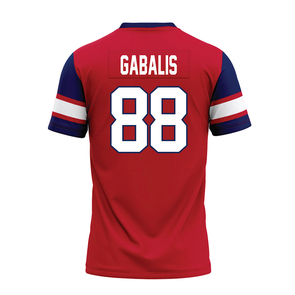 Arizona - NCAA Football : Henry Gabalis - Red Premium Football Jersey-1