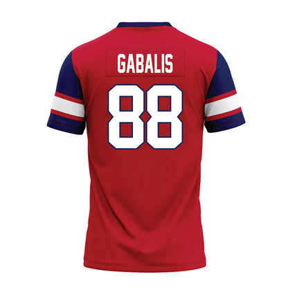 Arizona - NCAA Football : Henry Gabalis - Red Premium Football Jersey-1