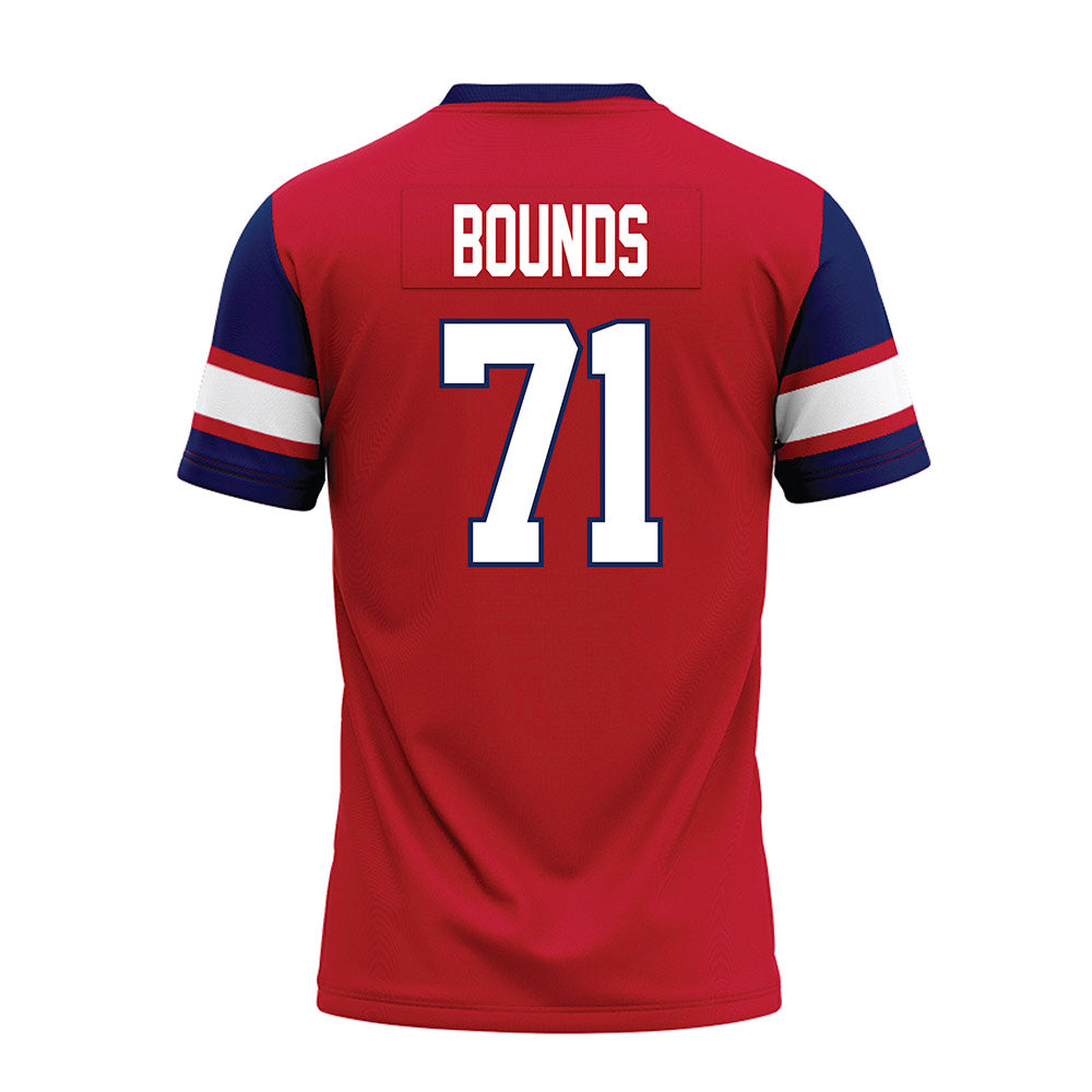 Arizona - NCAA Football : Tristan Bounds - Red Premium Football Jersey-1