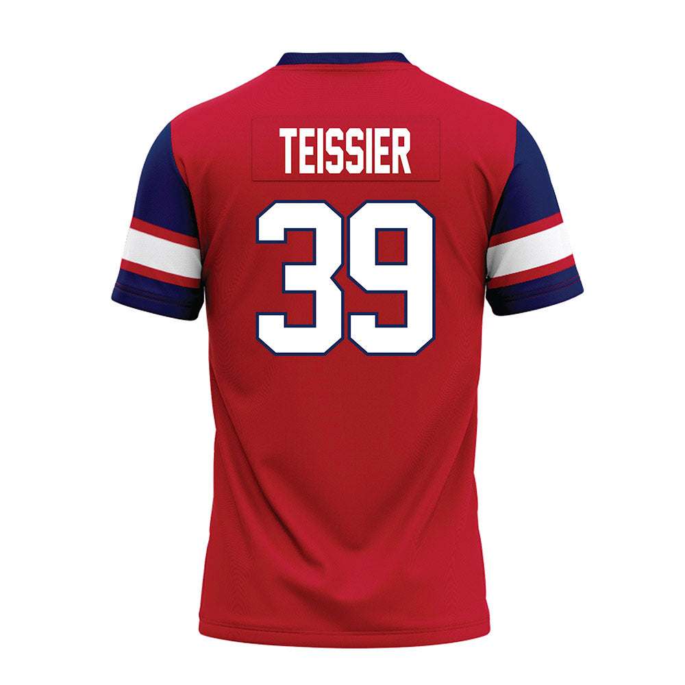 Arizona - NCAA Football : Lachlan Teissier - Red Premium Football Jersey-1