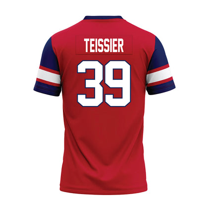 Arizona - NCAA Football : Lachlan Teissier - Red Premium Football Jersey-1