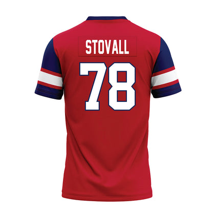 Arizona - NCAA Football : Grayson Stovall - Red Premium Football Jersey-1