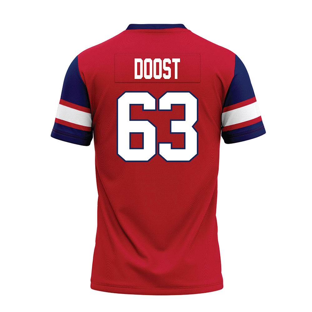Arizona - NCAA Football : Alexander Doost - Red Premium Football Jersey-1
