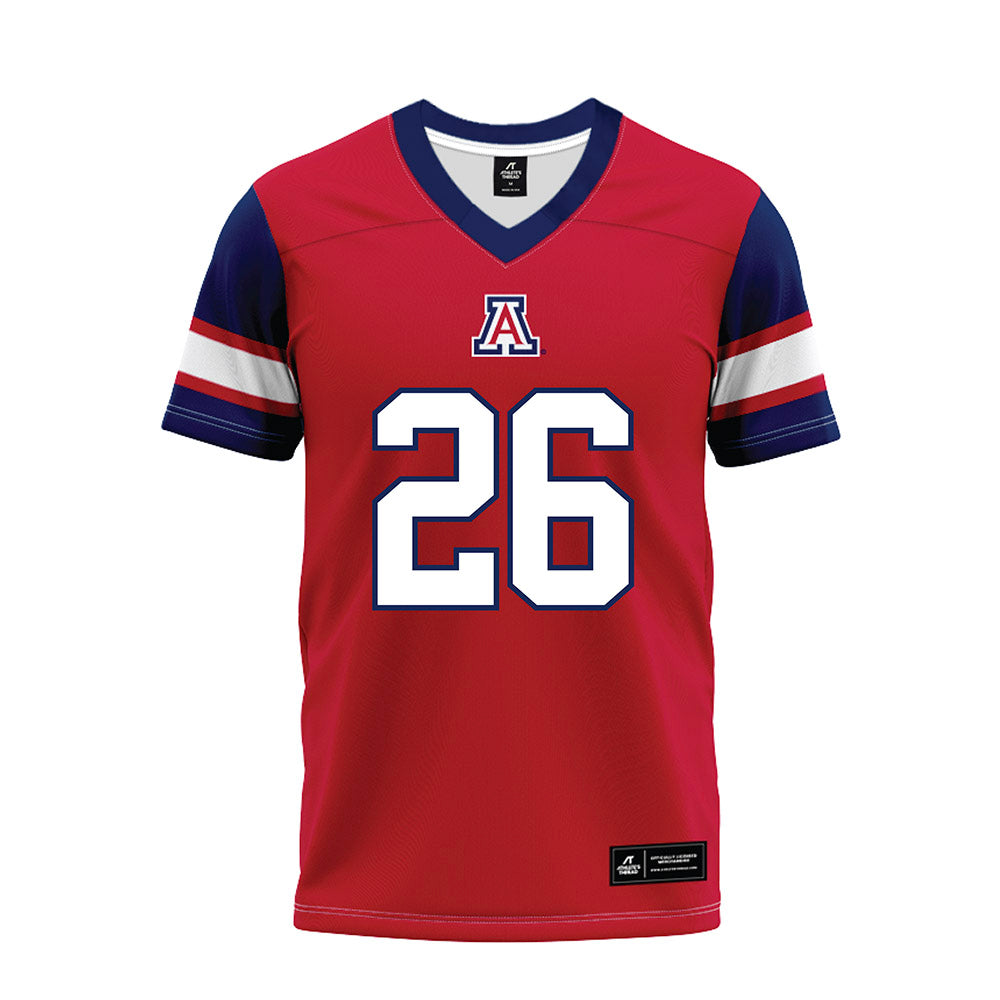 Arizona - NCAA Football : Coleman Patmon - Red Premium Football Jersey-0