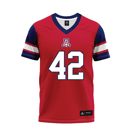 Arizona - NCAA Football : Dominic Lolesio - Red Premium Football Jersey-0