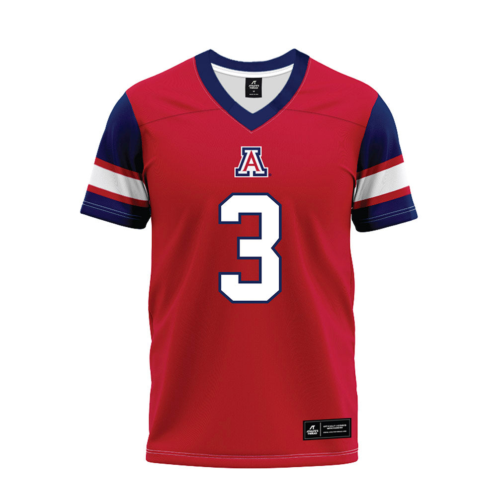 Arizona - NCAA Football : Tre Smith - Red Premium Football Jersey-0