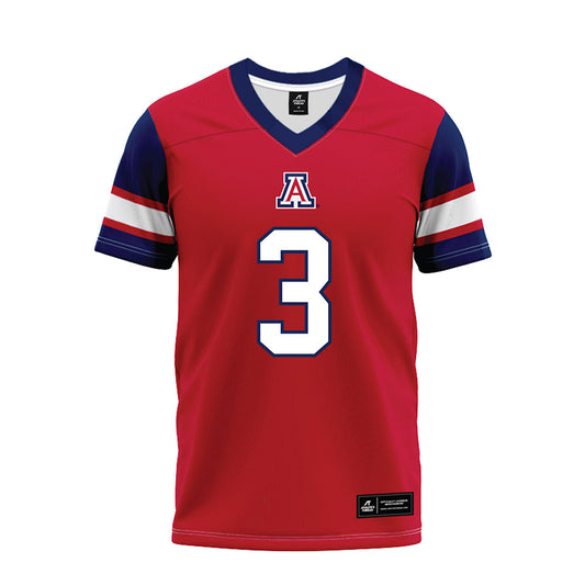 Arizona - NCAA Football : Tre Smith - Red Premium Football Jersey-0