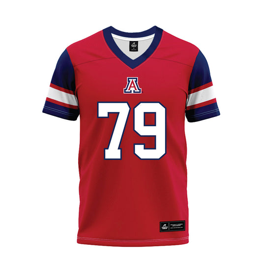 Arizona - NCAA Football : Isaac Perez - Red Premium Football Jersey-0