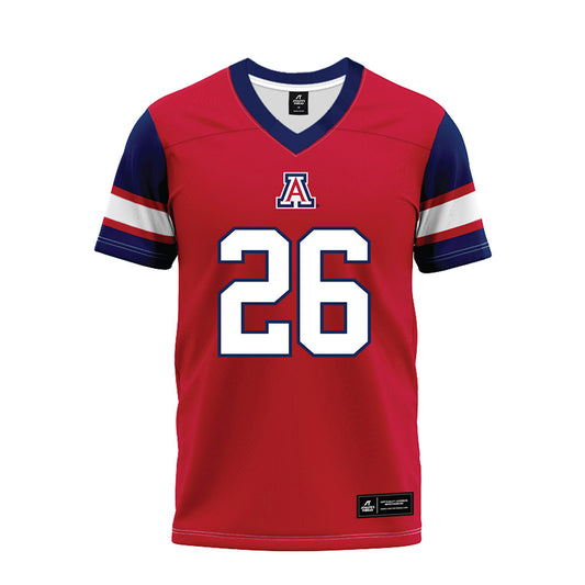 Arizona - NCAA Football : Coleman Patmon - Red Premium Football Jersey-0