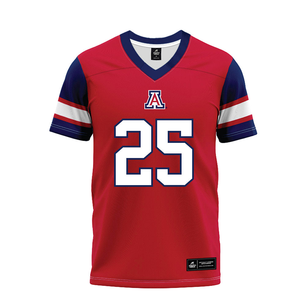 Arizona - NCAA Football : Zuri Watson - Red Premium Football Jersey-0