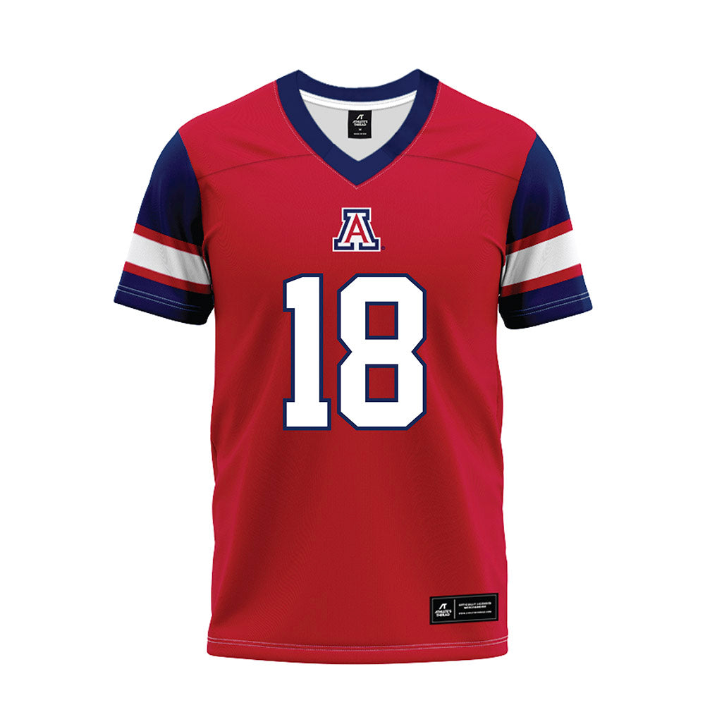 Arizona - NCAA Football : Carter Jones - Red Premium Football Jersey-0