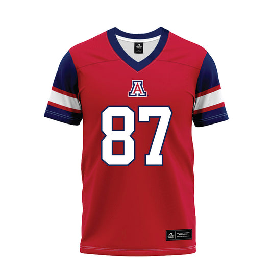 Arizona - NCAA Football : Tyler Powell - Red Premium Football Jersey-0