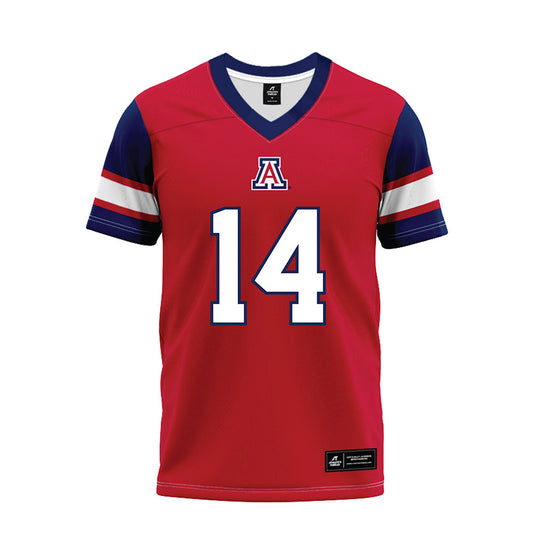 Arizona - NCAA Football : Mason Bray - Red Premium Football Jersey-0