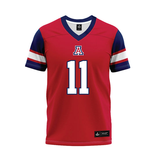 Arizona - NCAA Football : Christopher Hunter - Red Premium Football Jersey-0