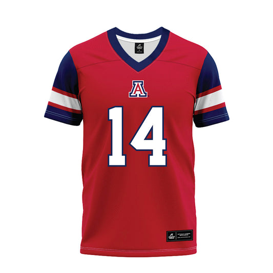 Arizona - NCAA Football : Hannibal Navies II - Red Premium Football Jersey-0