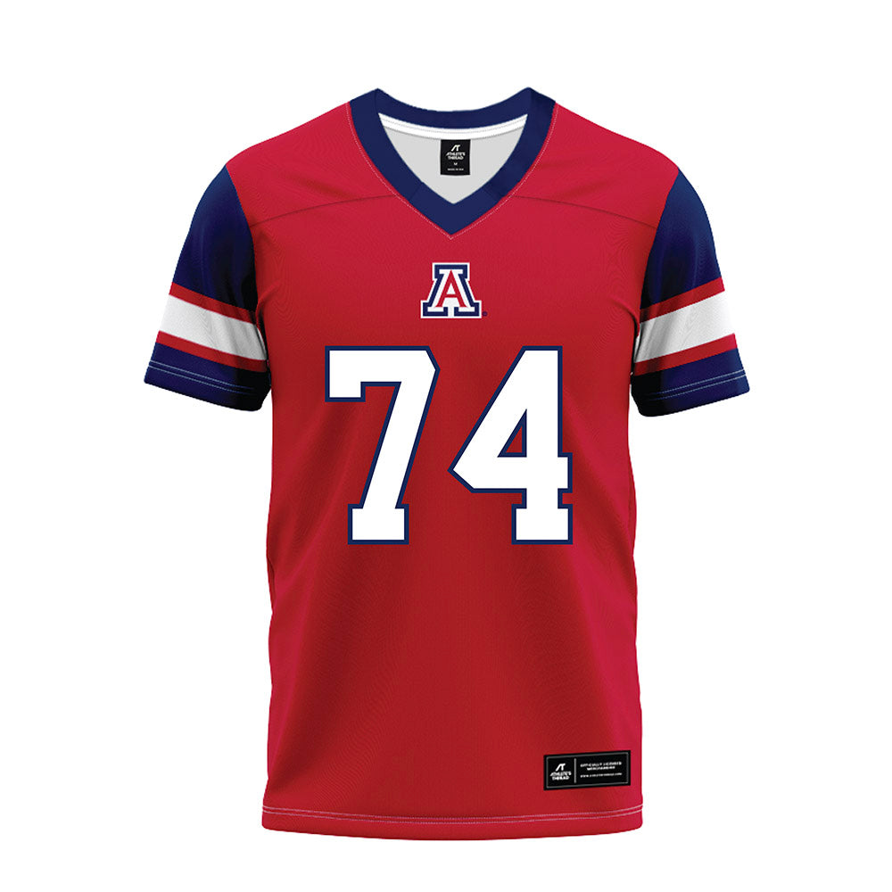 Arizona - NCAA Football : Justin Morales - Red Premium Football Jersey-0