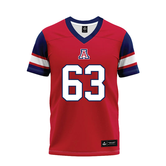 Arizona - NCAA Football : Alex Doost - Red Premium Football Jersey-0