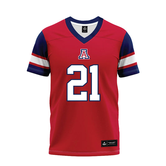Arizona - NCAA Football : Ismail Mahdi - Red Premium Football Jersey-0