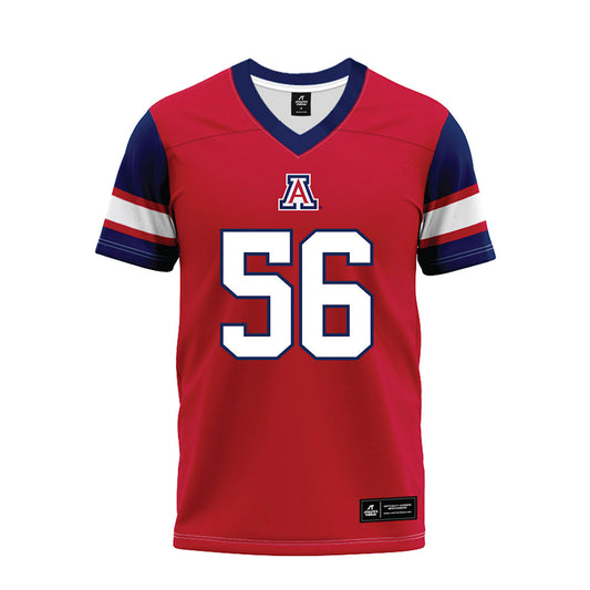 Arizona - NCAA Football : Sione Tohi - Red Premium Football Jersey-0