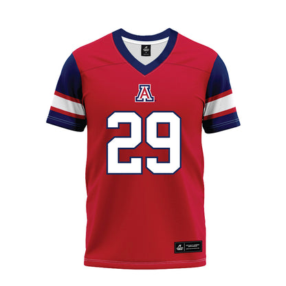 Arizona - NCAA Football : Jaden Parker - Red Premium Football Jersey-0