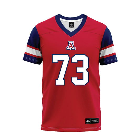 Arizona - NCAA Football : Matthew Lado - Red Premium Football Jersey