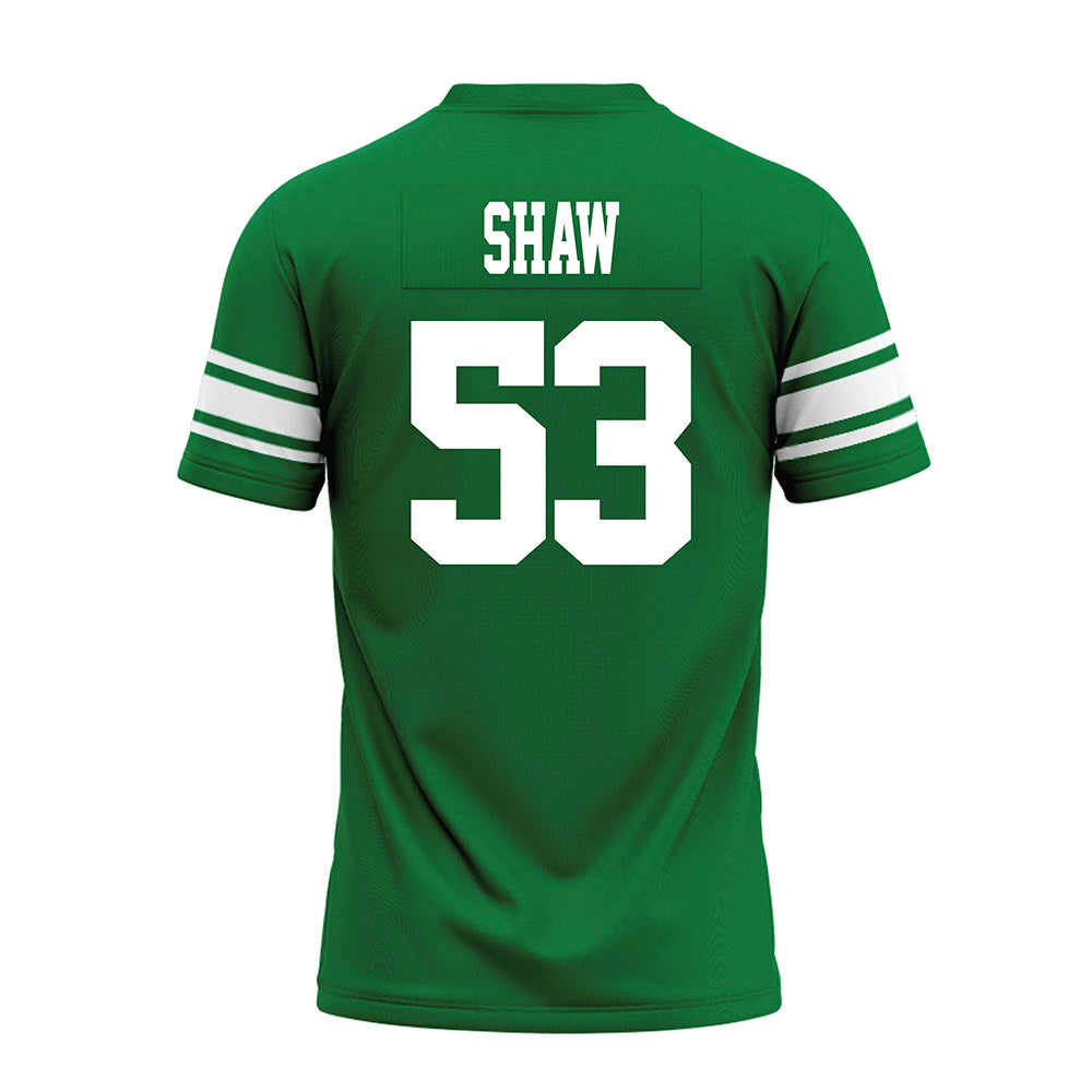 North Texas - NCAA Football : Dylan Shaw - Green Premium Football Jersey-1