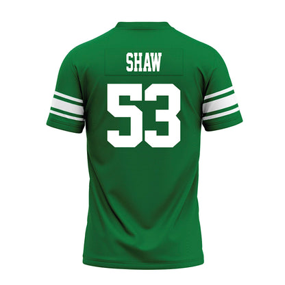 North Texas - NCAA Football : Dylan Shaw - Green Premium Football Jersey-1