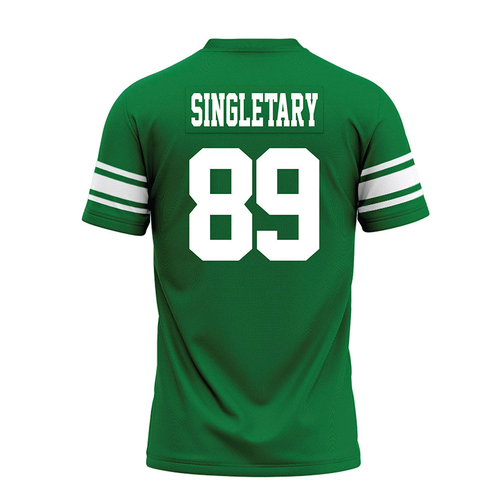 North Texas - NCAA Football : Jerious Singletary - Green Premium Football Jersey-1