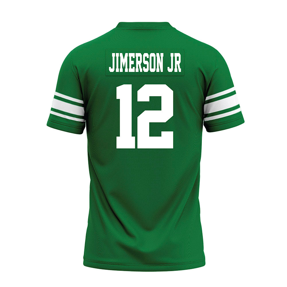 North Texas - NCAA Football : Chris Jimerson jr - Green Premium Football Jersey-1