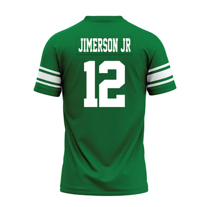 North Texas - NCAA Football : Chris Jimerson jr - Green Premium Football Jersey-1