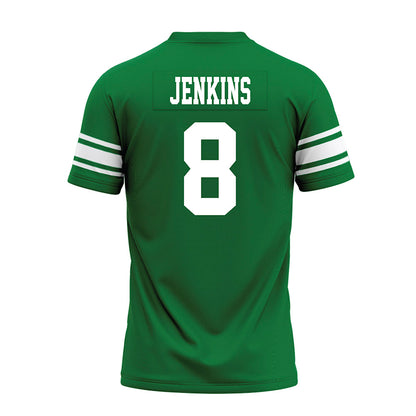 North Texas - NCAA Football : Caden Jenkins - Green Premium Football Jersey-1