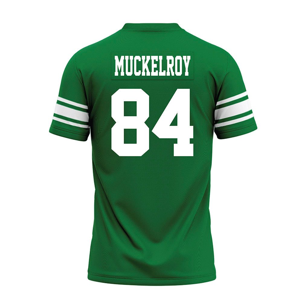 North Texas - NCAA Football : Jackson Muckelroy - Green Premium Football Jersey-1