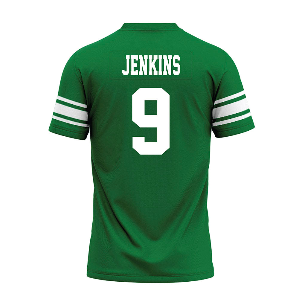 North Texas - NCAA Football : Cameren Jenkins - Green Premium Football Jersey-1