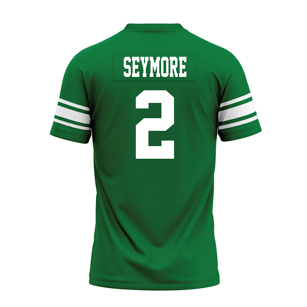 North Texas - NCAA Football : Taye Seymore - Green Premium Football Jersey-1