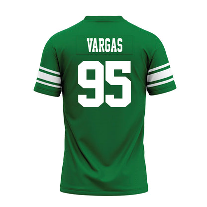 North Texas - NCAA Football : Rudy Vargas - Green Premium Football Jersey-1