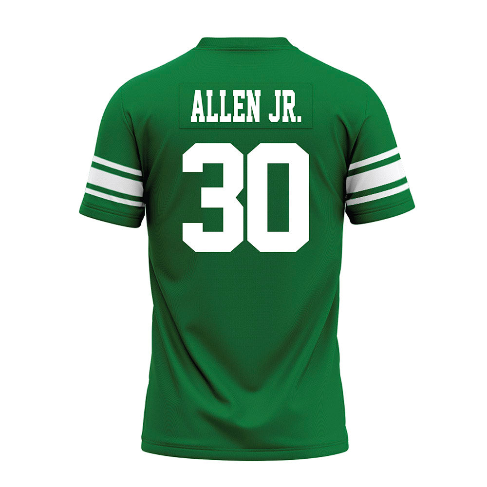 North Texas - NCAA Football : BJ Allen Jr. - Green Premium Football Jersey-1