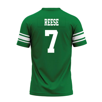 North Texas - NCAA Football : Max Reese - Green Premium Football Jersey-1