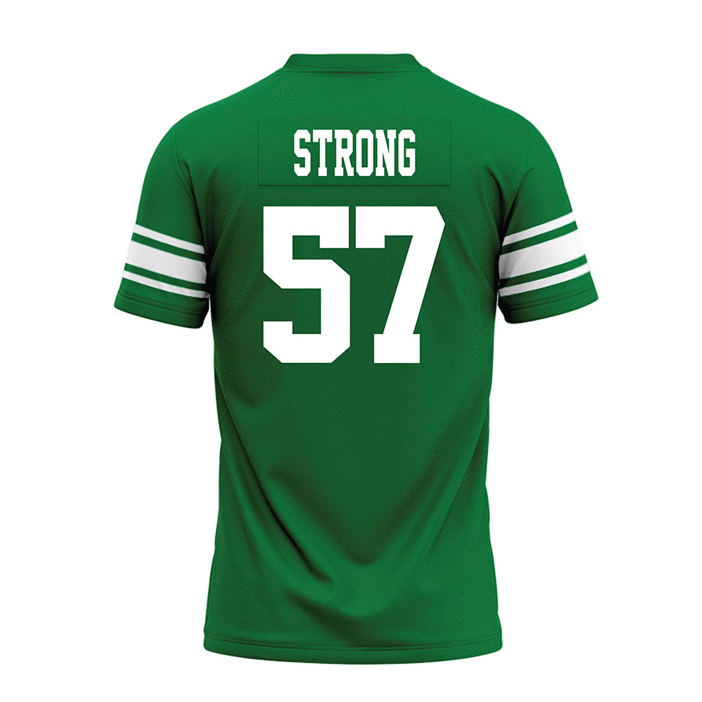 North Texas - NCAA Football : Chandler Strong - Green Premium Football Jersey-1