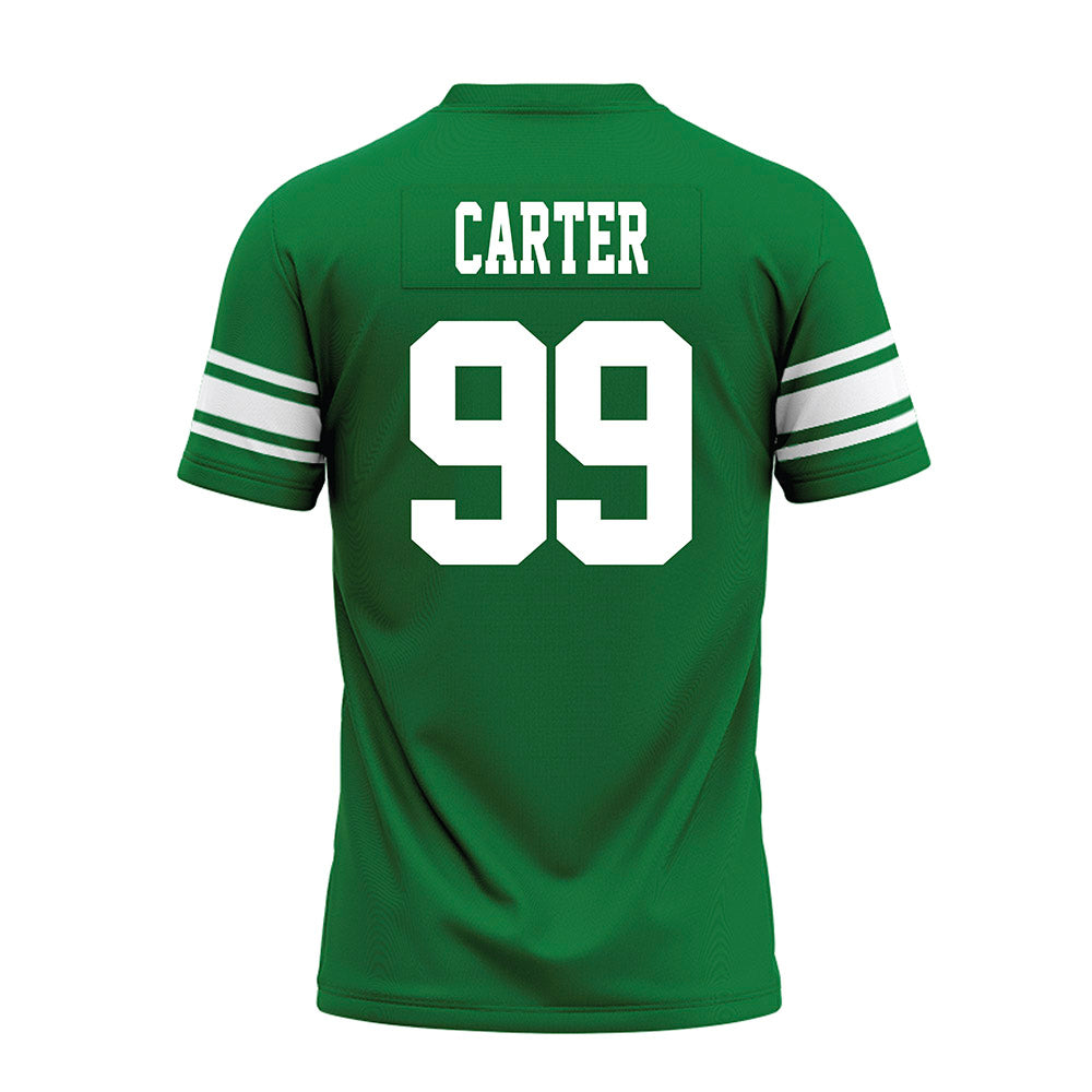 North Texas - NCAA Football : Avion Carter - Green Premium Football Jersey-1