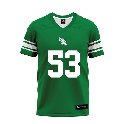 North Texas - NCAA Football : Dylan Shaw - Green Premium Football Jersey-0