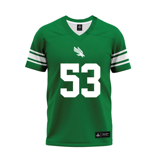 North Texas - NCAA Football : Dylan Shaw - Green Premium Football Jersey-0