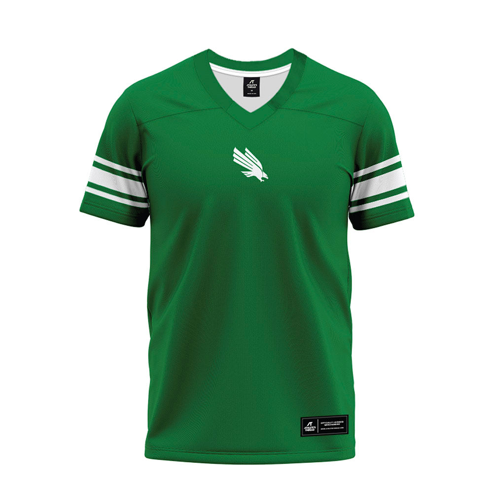 North Texas - NCAA Football : Luke Crudgington - Green Premium Football Jersey-0