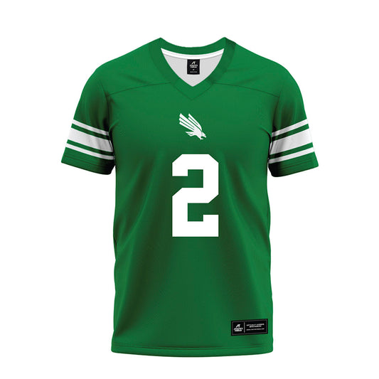 North Texas - NCAA Football : Taye Seymore - Green Premium Football Jersey-0