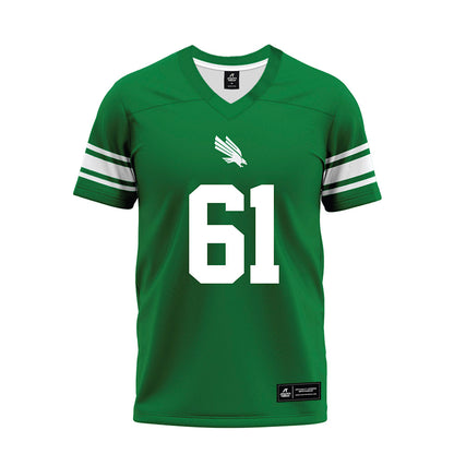 North Texas - NCAA Football : Drew Cunningham - Green Premium Football Jersey-0