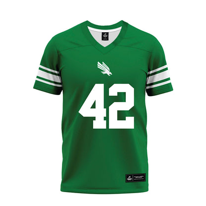 North Texas - NCAA Football : Brayden Knox - Green Premium Football Jersey-0