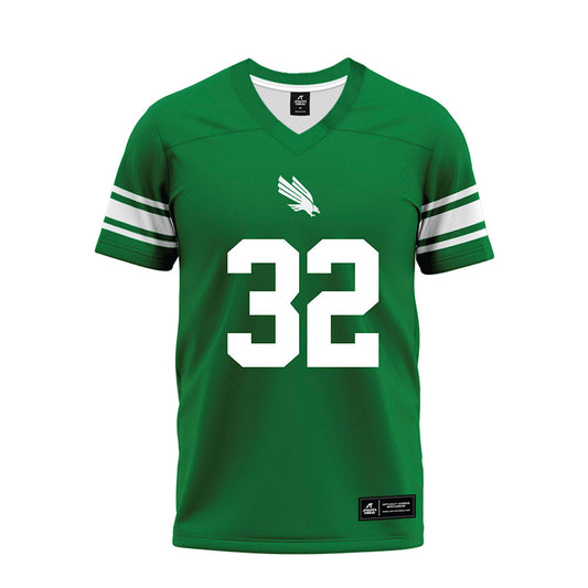 North Texas - NCAA Football : Anthony Benford - Green Premium Football Jersey-0